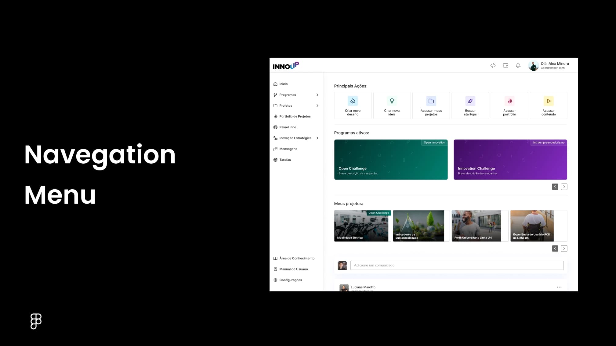 Navigation Redesign screenshot